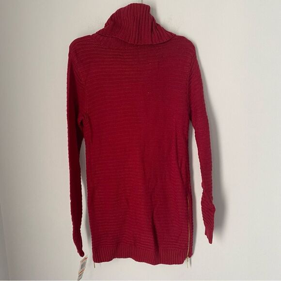 Inc Women’s Ribbed Cowl Neck Tunic Sweater size S - Picture 4 of 4